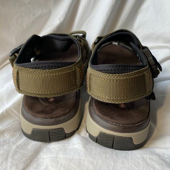 Clarks (Unstructured) - Men's 10 - Leather Sandals - New w/o Tag - Picture 6 of 13